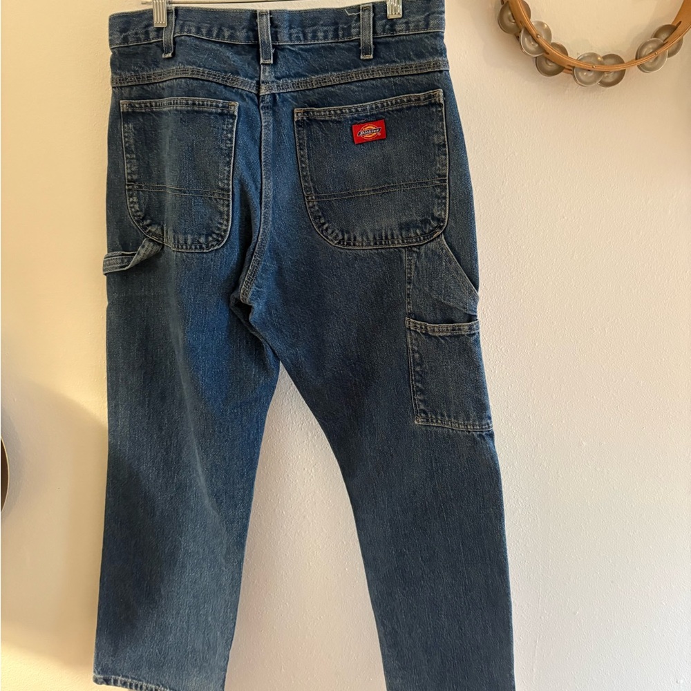 Dickies Men's Dark Blue Relaxed Carpenter Jeans